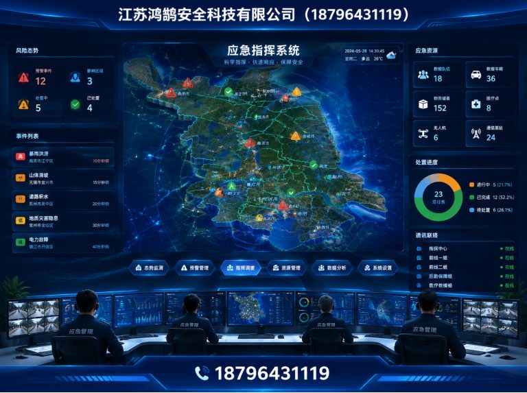 盘锦应急指挥系统展示图