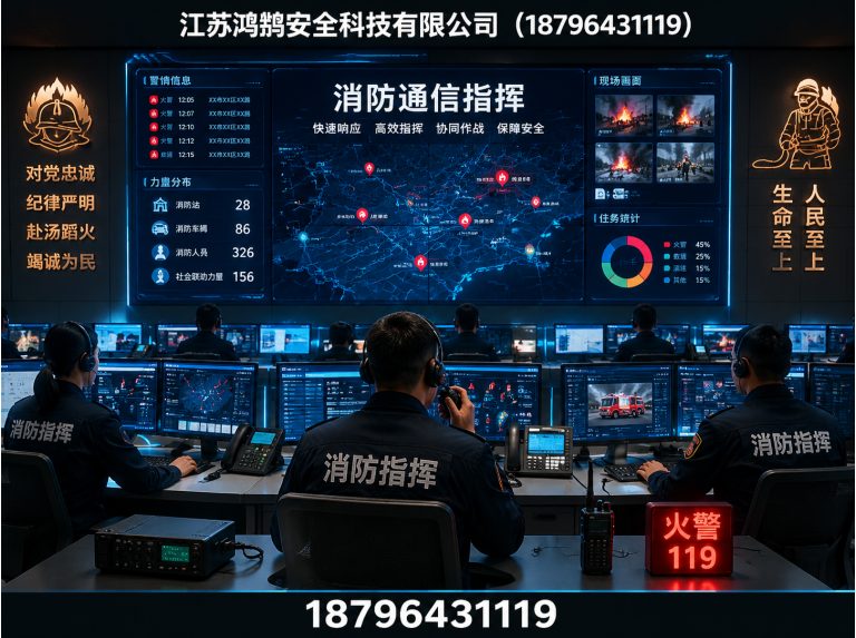 盘锦智慧消防系统展示图